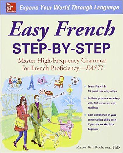 Cover of the textbook "Easy French: Step-by-Step"