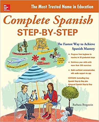Cover of the textbook "Complete Spanish: Step-By-Step"