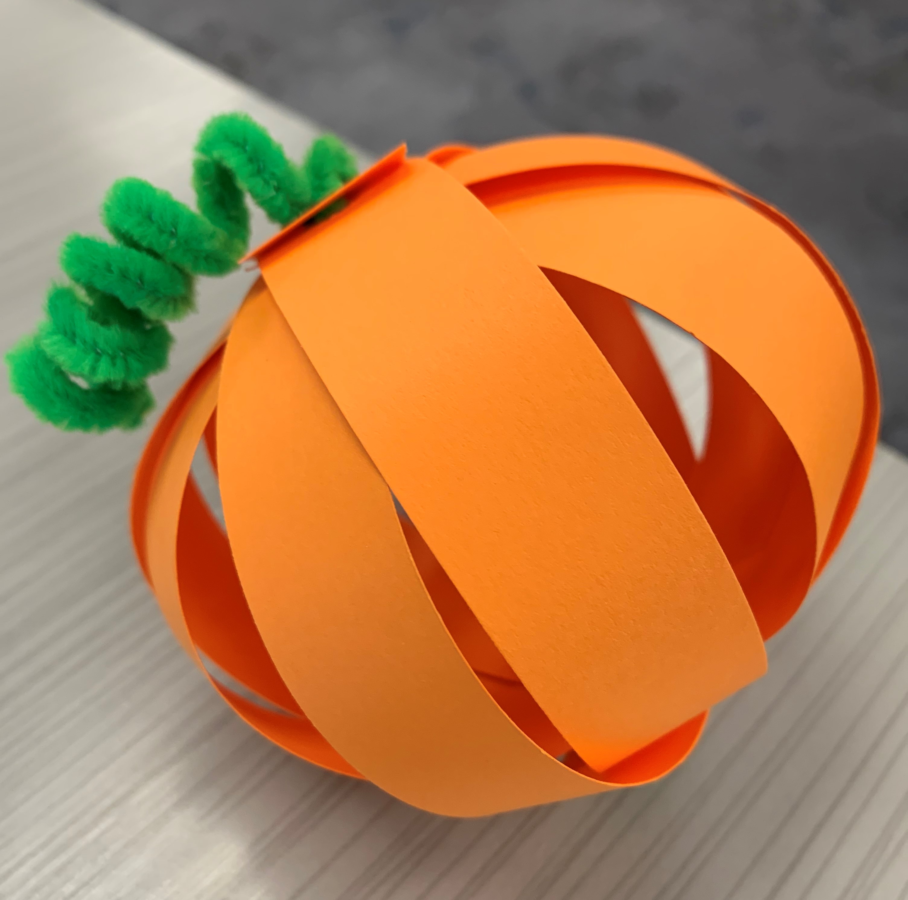 Picture of paper pumpkin