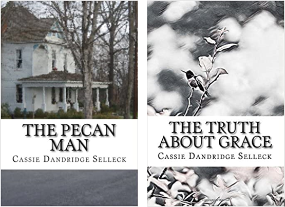 Book covers of The Pecan Man and The Truth About Grace by Cassie Dandridge Selleck