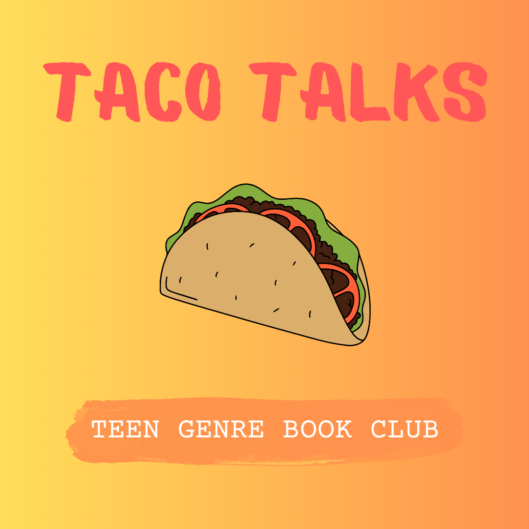 Graphic detailing the event "Taco Talks"