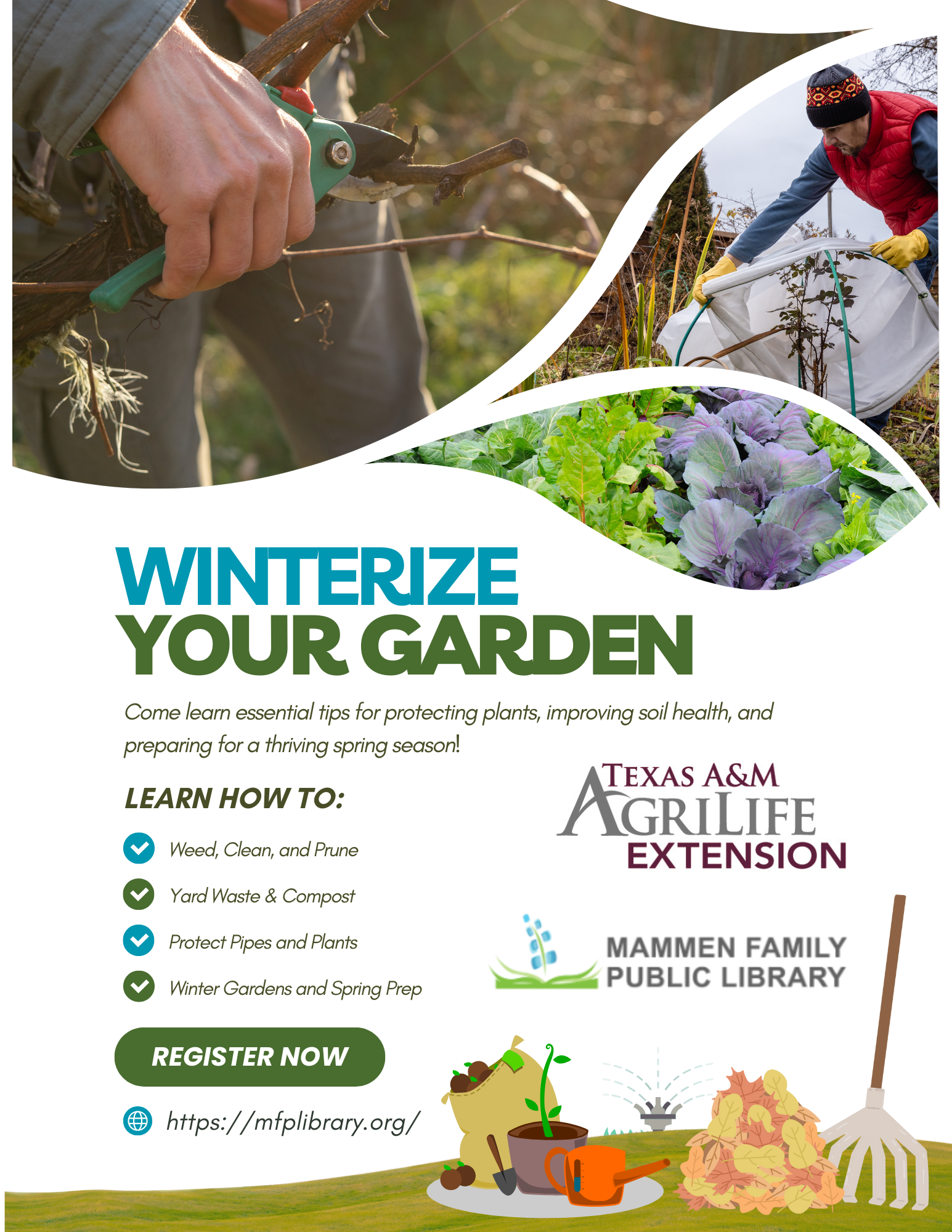 Winterize Your Garden Flyer