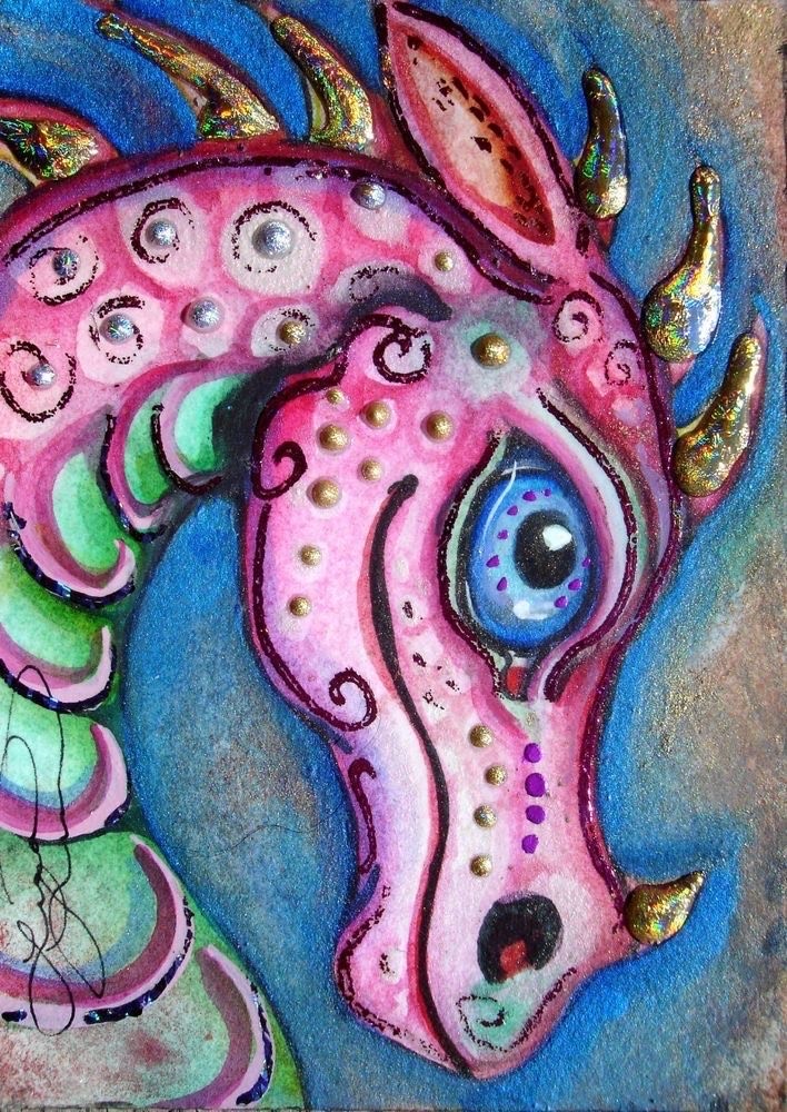 painted dragon