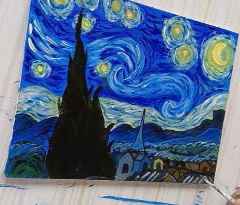 starry night painting