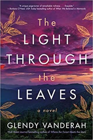 Book cover of The Light Through the Leaves by Glendy Vanderah