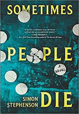 Book cover of Sometimes People Die by Simon Stephenson
