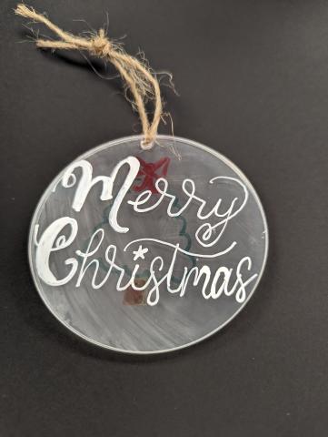 Ornament with Calligraphy text