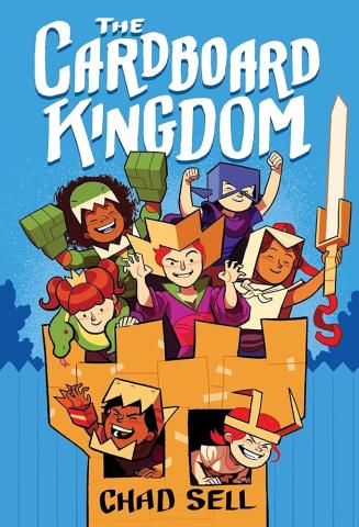 cover image of the graphic novel cardboard kingdom