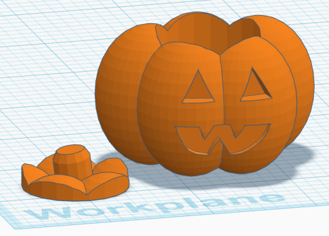 3D Pumpkin design