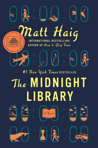 An image of The Midnight Library book cover