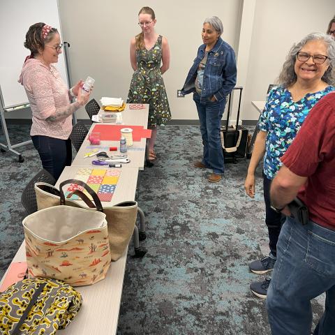 sewing class