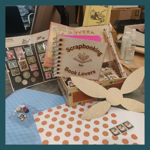 Scrapbooking items and samples