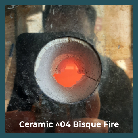 Image of ceramic bisque fire