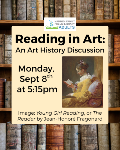 Reading In art Graphic