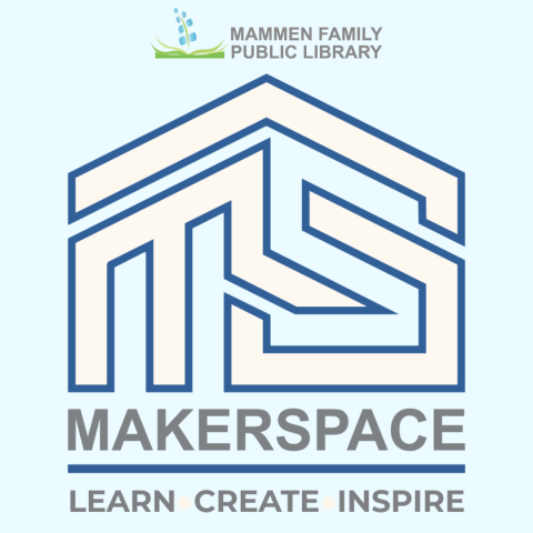 Mammen Family Public Library's Makerspace Logo & Creed