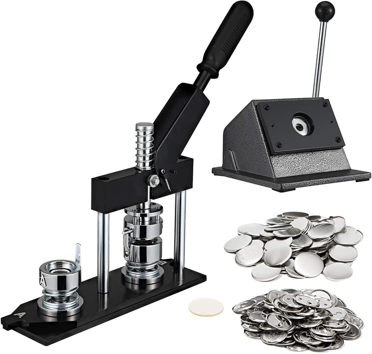 Button making machine