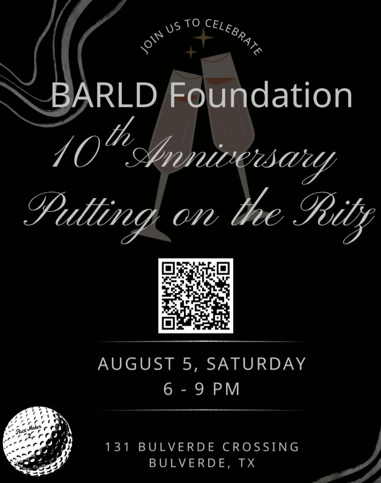 Foundation mini-golf gala fundraiser