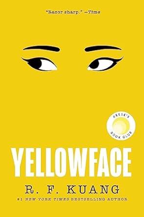 Book cover of Yellowface by R. F. Kuang