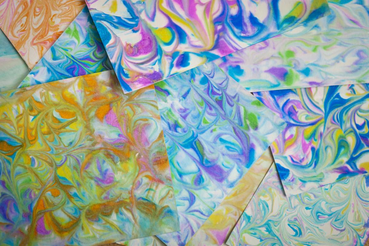 marbled paper