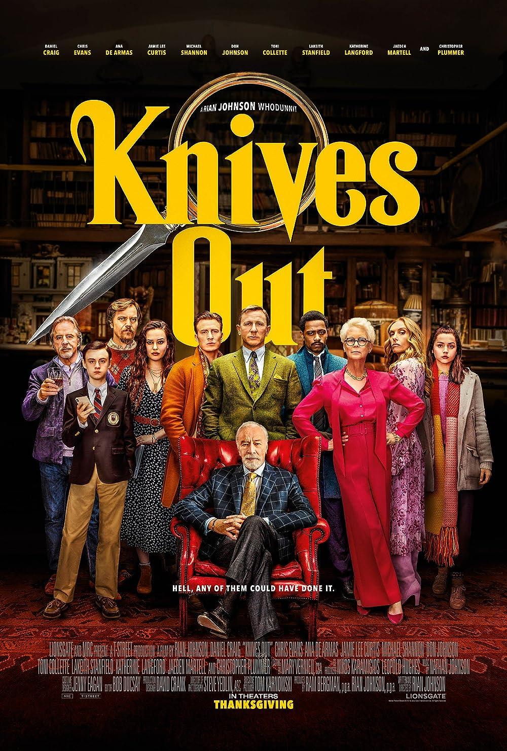 Knives Out movie poster