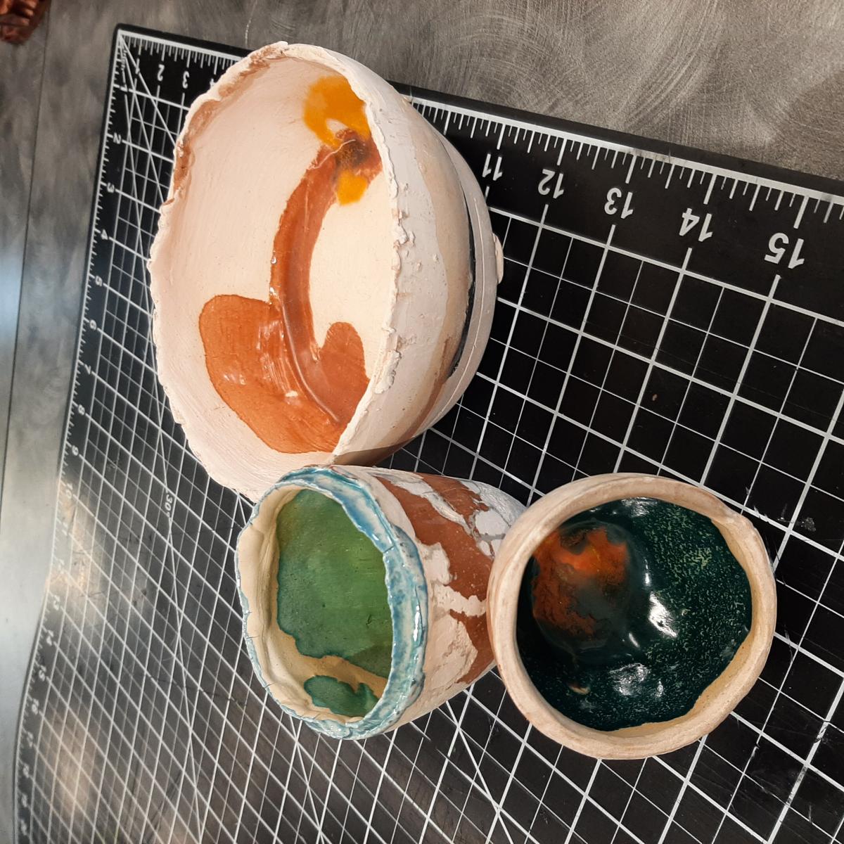 Three Ceramic Bowls