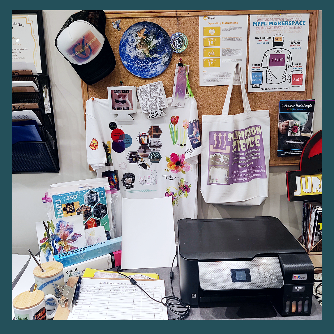 Sublimation samples and equipment